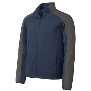 Blouson d'hiver décontracté pour homme ODM - Imperméable, à capuche, en nylon, avec fermeture éclair frontale et broderie floquée - Product Image 1