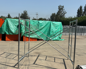 H khung mạ kẽm sơn thang đi bộ qua giàn giáo andamio - Product Image 4