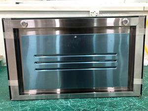 60cm/24 Inch Wall Mount Range Hood, Touch Control With Hand Wave, Stainless Steel T Shape Rangehood Chimney Hood Rangehood Mecha - Product Image 4