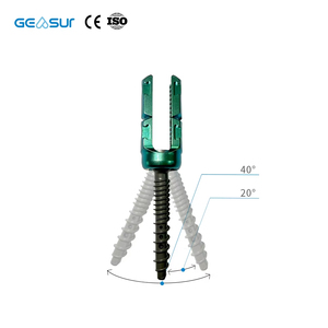 Geasure Titanium Alloy Polyaxiale Pedikelschroef 30-60° Verstelbare Hoek voor Ziekenhuisgebruik Wervelkolomfixatie - Product Image 1