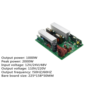โมดูลแผงวงจรพิมพ์ PCBA สำหรับแปลงไฟ 12V เป็น 220V กำลังไฟ 1000W แบบ Pure Sine Wave สำหรับใช้งานกลางแจ้ง - Product Image 2