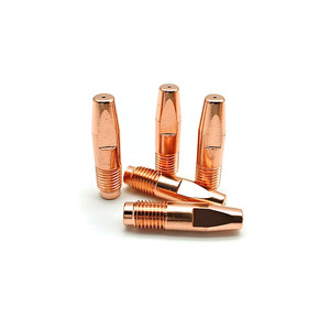 Pointe de contact CuCrZr M10x40 type <span class=keywords><strong>Fronius</strong></span> pour torche de soudage robotisée <span class=keywords><strong>MIG</strong></span>/<span class=keywords><strong>MAG</strong></span>, pièces détachées, consommables de soudage - Product Image 5