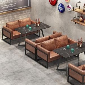 Sofás Comerciales para Bares y Salones, Estructura Metálica, Espuma de Alta Densidad, Duraderos, Conjunto para Restaurante, Forma Oblonga - Product Image 2