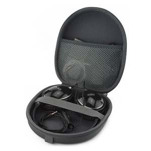 Factory Prijs Custom Ovale Vorm Eva Beschermende Draagbare Harde Shell Hoofdtelefoon Oortelefoon <span class=keywords><strong>Pouch</strong></span> Gemakkelijk Dragen Zip Case - Product Image 1