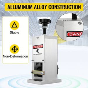 เครื่องลอกสายไฟอลูมิเนียมแบบมือหมุน SIHAO ขนาด 0.06-0.98 นิ้ว แบบพกพา สำหรับรีไซเคิลเศษทองแดง ความเร็ว 50 ฟุต/นาที น้ำหนัก 5.85 กก. - Product Image 2