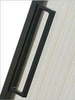 Fenêtres coulissantes en aluminium sur mesure, cadre en bois, porte vitrée en bois massif pour cuisine, salle de bain, villa, décoration de la maison