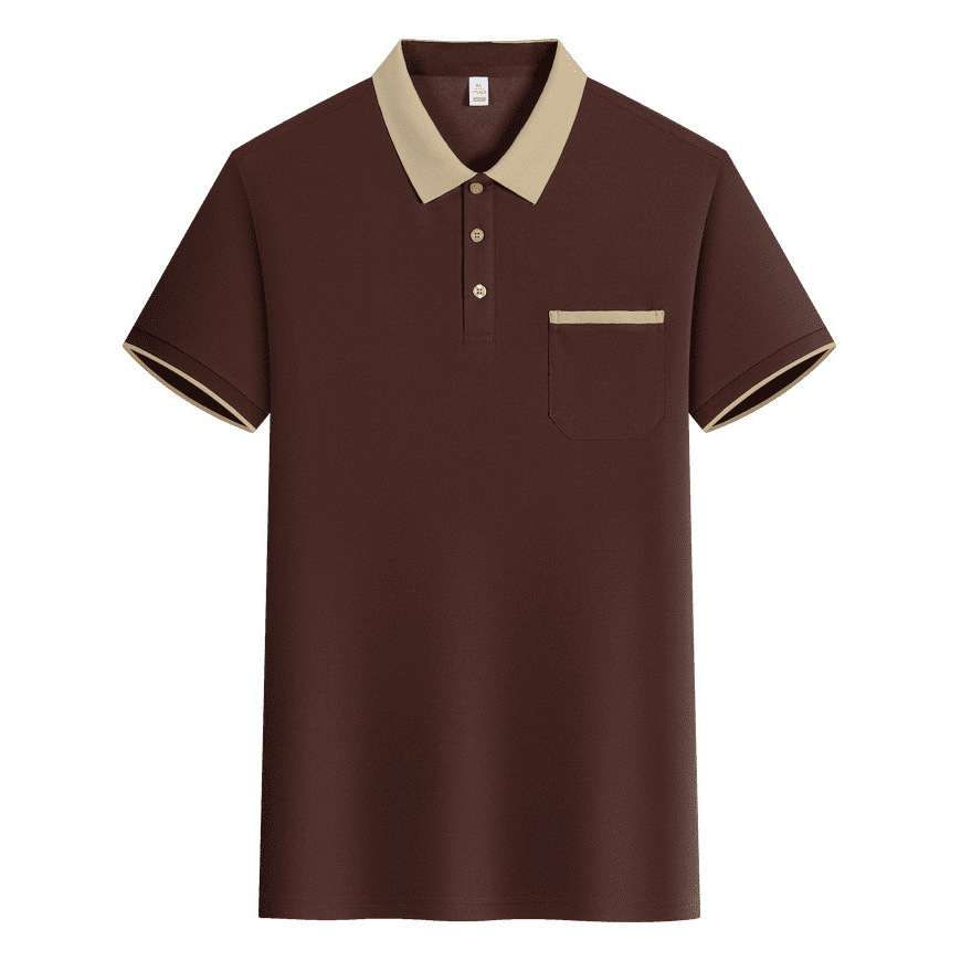 Coffee Khaki Collar