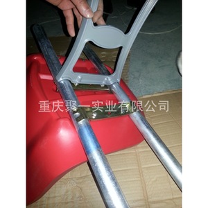 Asientos para Estadios, Sillas de Plástico Moldeado por Soplado 1827, Sillas para Espectadores de Campos Deportivos al Aire Libre con Pasamanos Plegables - Product Image 4