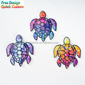 Magneti per Frigorifero a Forma di Tartaruga in Stile Vetro Colorato - Magneti in Resina Colorata a Forma di Tartaruga Marina per Decorazione Casa <span class=keywords><strong>e</strong></span> Cucina - Product Image 2