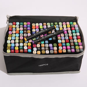 Marqueur à double pointe à l'alcool huileux, 40, 60, 80 couleurs, pour le dessin, fournitures artistiques - Product Image 6