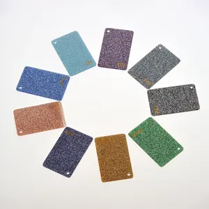 Quality Assured Custom Glitter Cast Acrylic Sheet