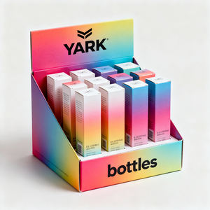 Custom Matt Lamination Embossed Display <b>Boxes</b> with Header Card for Point of Purchase Retail Shelf Branding Promotion - Product Image 1