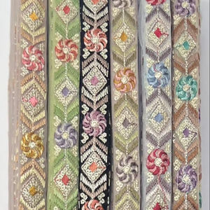 คอลเลกชันใหม่สุดฮิตสำหรับผู้หญิงผ้าลูกไม้ปักลายดอกไม้ทำจากผ้าฝ้าย100% - Product Image 1