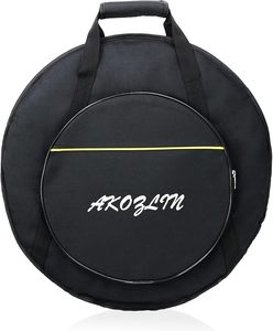 Free sample Cymbal <b>Bag</b> with 6mm Padded <b>Dividers</b> Drum Cymbal Gig <b>Bag</b> with Carry Handles Backpack Straps Double Layer Protection - Product Image 3