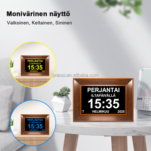 Mới nhất kỹ thuật số 10 inch lịch đồng hồ App cảm ứng mất bộ nhớ báo động hiển thị lớn cho Alzheimer mất trí nhớ bàn bảng đồng hồ treo tường OEM - Product Image 3