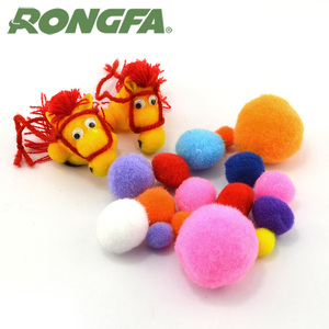 <span class=keywords><strong>Mini</strong></span> Pompons en Peluche pour Bricolage, 15/20/25/30 mm, pour Accessoires Fait Main, Fournitures de Bricolage - Product Image 3