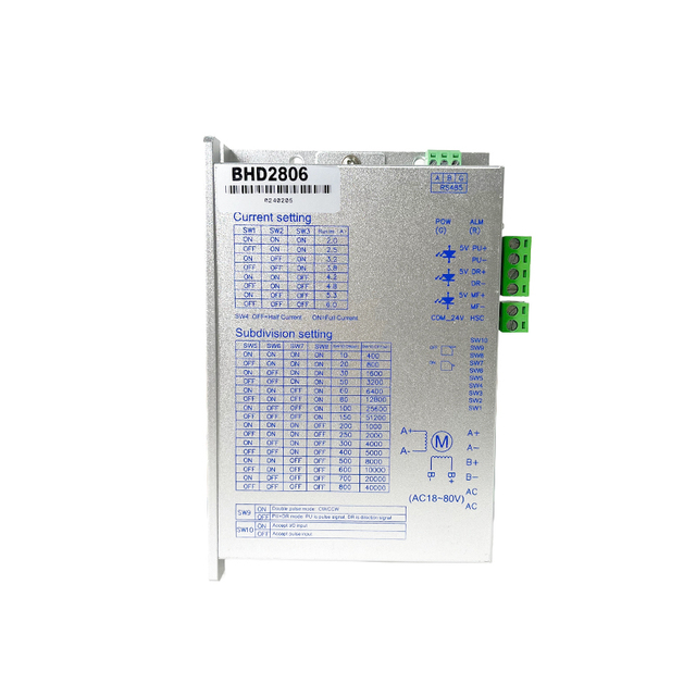 2 Phases CNC 6A BHD2806  DSP Digital Motor Driver for Nema 34 Stepper Motor