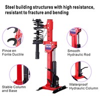 Compresseur de ressort hydraulique en acier inoxydable JINLIJIAN, capacité 1 tonne/2200 LBS, force de compression nominale 1 tonne, outil automobile