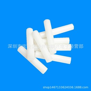White <b>Plastic</b> Support <b>Rods</b> 5 Mm Diameter For Industrial Electronic Applications Injection Molded Solid Cylinder - Product Image 2