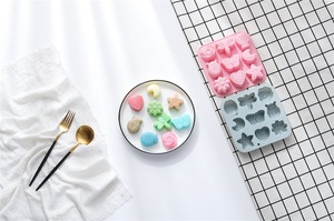 9-Cavity Silicone Chocolate Mold with Assorted Insect, Animal & <b>Flower</b> Shapes, Baking <b>Cake</b>, Gummy Candy & Resin, Ice Cube Mold - Product Image 4