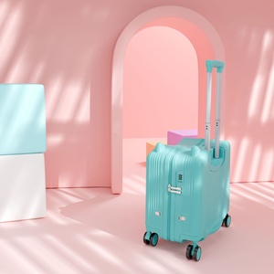 <span class=keywords><strong>Valigia</strong></span> Cavalcabile per Bambini in ABS PC Rigido con Pedale, Maniglia Multilivello e Chiusura a Combinazione - Product Image 2