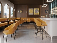 Vente en gros d'usine OEM ODM Mobilier commercial pour restaurants, restauration et banquets : Ensemble modulaire de banquettes, fauteuils et tables de salle à manger