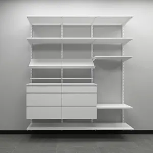 Magazine Display Storage Shelf With Steel Oblique Shelf For Hanging Bar & Metal Storage Cabinet