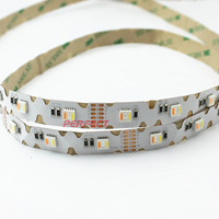Bande LED RGBCCT en forme de zigzag personnalisée, forme en S pour l'éclairage linéaire architectural