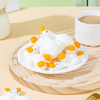 3D Panda Commercial Barbe à papa 1000g Fluffy Cartoon-Shaped Celebrity-Shaped Snack Personnalisable Western Pastry Shops Bulk