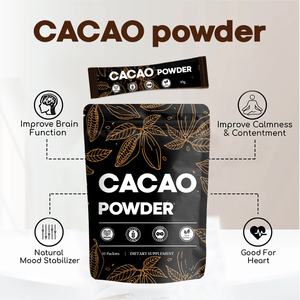 Etiqueta privada sin azúcar <span class=keywords><strong>Keto</strong></span> Vegan Superfoods antioxidantes <span class=keywords><strong>Polvo</strong></span> de <span class=keywords><strong>cacao</strong></span> orgánico - Product Image 2