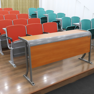 Venta al por mayor barato salón <span class=keywords><strong>de</strong></span> conferencias muebles College University plegable escuela <span class=keywords><strong>escritorio</strong></span> y silla - Product Image 6