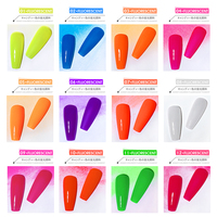 Poudre fluorescente série Y, pigment néon pour ongles, poudre ultra-fine à haute saturation, paillettes pour l'art des ongles d'été, pour manucure professionnelle