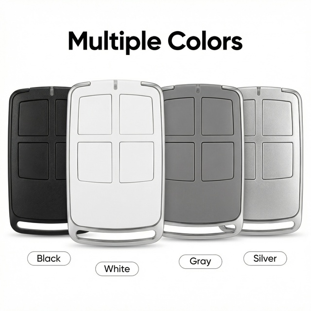 New Mold Plastic Remote Control with 433.92Mhz Rolling Code & Fixed Code Transmitter 30m Range for Sliding Gate Opener Auto Gate