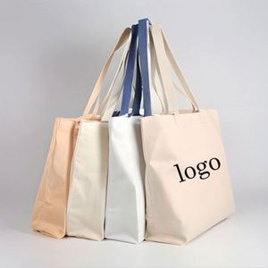 Bolsas de Compras de Lona de Algodón con Logotipo Personalizado, al por Mayor, de Alta Calidad y Bajo Precio, para Fabricantes - Product Image 1