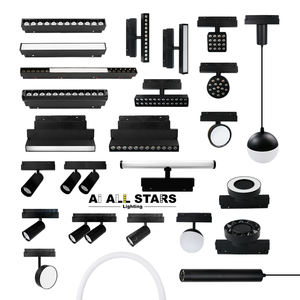 <span class=keywords><strong>Rail</strong></span> de suspension magnétique à LED <span class=keywords><strong>pour</strong></span> projecteurs LED, autonomie de 60/48V, blanc ou noir, <span class=keywords><strong>plafond</strong></span> encastré - Product Image 6