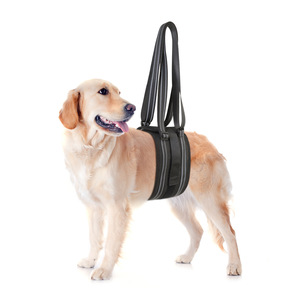 Arnés de Soporte para Perros, Ajustable, de Nailon, para Razas Grandes, Ayuda para Caminar, para Perros Mayores, Asistencia en la Recuperación, Negro, Talla S L - Product Image 4