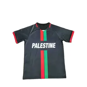 2023 2024 Custom Palestine special black soccer jersey Palestinian Soccer Football T-Shirt Jersey