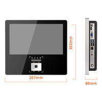 La Mejor Tableta con Pantalla Táctil Todo en Uno de 11.6 Pulgadas con Android y Windows, Escáner de Código de Barras, Verificador de Precios para Supermercados