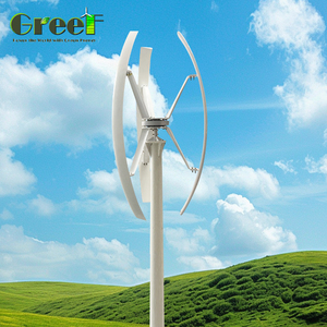 Turbina eólica de eje vertical de 0.3kW 0.5kW 1kw 2kw 3kw 5kw para el hogar, generador eólico fuera de la red/en la red, 12V 24V 48V 96v 120V 220V 240V - Product Image 3