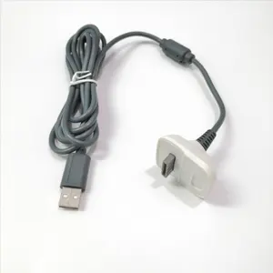 Câble de chargement USB 1.5m, manette de jeu sans fil, Joystick, câble d'alimentation, câbles de jeu pour Xbox 360