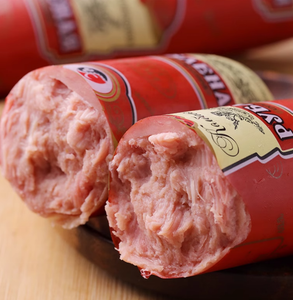 Enchedor elétrico a vácuo de alta capacidade para enchimento de salsichas russas, máquina de amarrar salsichas e enchimento quantitativo de carne - Product Image 2