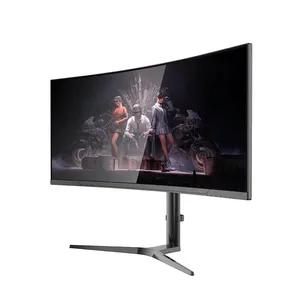 Oem Ultra 34 Inch 4K 165Hz 144Hz 1800r Gebogen Led Display Gaming Monitor Pc Esport Computer Monitor