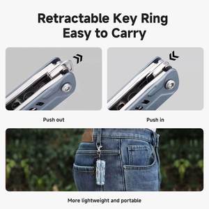 Herramienta Multiusos Compacta de Aluminio Resistente a la Corrosión, Impermeable y Resistente al Viento para Escalada, Senderismo, Reparaciones de Emergencia y Uso Diario (EDC) - Product Image 2