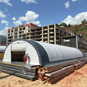 Nhiệm vụ nặng nề 40x40 mô-đun thép tán chống cháy lớn công nghiệp kho lều cho ứng dụng bên lưu trữ trong USA - Product Image 1