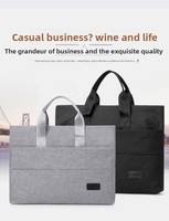 Sac pour ordinateur portable léger, sac pour ordinateur portable multi-compartiments, sacoche portable pour ordinateur portable, sac pour documents pour le bureau, les voyages d'affaires
