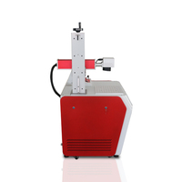 Machine de marquage laser à fibre de machine de gravure laser imprimée Quantum 30W pour stylo porte-clés d'étiquette en plastique Meta