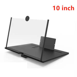 Ampliador <span class=keywords><strong>de</strong></span> Pantalla <span class=keywords><strong>de</strong></span> Teléfono 3D BIJIA <span class=keywords><strong>de</strong></span> 12 Pulgadas, Proyector HD, Soporte Ajustable para Teléfono Móvil, <span class=keywords><strong>Amplificador</strong></span> <span class=keywords><strong>de</strong></span> Pantalla para Smartphone - Product Image 3