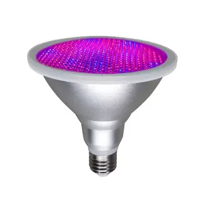 Cusomik Par38 150W עמיד למים LED לגדול אור הנורה E26 E27 בסיס אלומיניום ספוט מנורות לצמחים מקורה