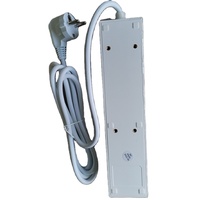 Prise industrielle EU personnalisable en usine, 3 prises AC USB (type C PD) à charge rapide, rallonge électrique ignifuge en PC