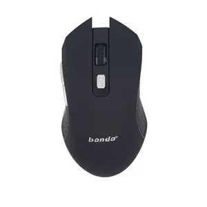 Pabrik Langsung Menjual 2.4G Nirkabel Diam Hadiah Promosi Mouse Gaming Mouse Nirkabel OEM 6 Tombol Mouse Optik